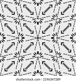 Diseño de un patrón geométrico monocromo sin fisuras. Antecedentes abstractos. Arte vectorial.Perfecto para el fondo del sitio, papel envolvente, papel tapiz, textil y diseño de superficie. 