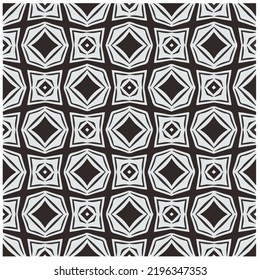 Design seamless monochrome geometric pattern. Abstract background. Vector art.Perfect for site backdrop, wrapping paper, wallpaper, textile and surface design. 