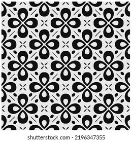 Design seamless monochrome geometric pattern. Abstract background. Vector art.Perfect for site backdrop, wrapping paper, wallpaper, textile and surface design. 