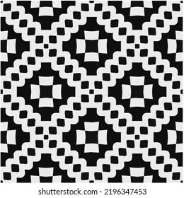 Entwurf nahtloser monochromer geometrischer Muster. Abstrakter Hintergrund. Vector art.Perfekt für Website-Hintergrund, Wickelpapier, Tapete, Textil und Oberflächendesign. 