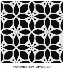 Entwurf nahtloser monochromer geometrischer Muster. Abstrakter Hintergrund. Vector art.Perfekt für Website-Hintergrund, Wickelpapier, Tapete, Textil und Oberflächendesign. 