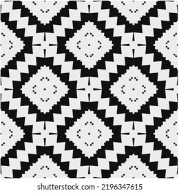 Diseño de un patrón geométrico monocromo sin fisuras. Antecedentes abstractos. Arte vectorial.Perfecto para el fondo del sitio, papel envolvente, papel tapiz, textil y diseño de superficie. 