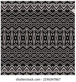 Design seamless monochrome geometric pattern. Abstract background. Vector art.Perfect for site backdrop, wrapping paper, wallpaper, textile and surface design. 