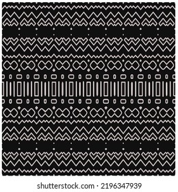 Design seamless monochrome geometric pattern. Abstract background. Vector art.Perfect for site backdrop, wrapping paper, wallpaper, textile and surface design. 