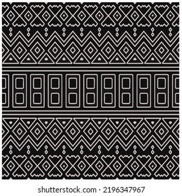 Design seamless monochrome geometric pattern. Abstract background. Vector art.Perfect for site backdrop, wrapping paper, wallpaper, textile and surface design. 
