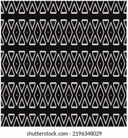 Diseño de un patrón geométrico monocromo sin fisuras. Antecedentes abstractos. Arte vectorial.Perfecto para el fondo del sitio, papel envolvente, papel tapiz, textil y diseño de superficie. 