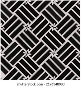 Entwurf nahtloser monochromer geometrischer Muster. Abstrakter Hintergrund. Vector art.Perfekt für Website-Hintergrund, Wickelpapier, Tapete, Textil und Oberflächendesign. 