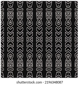 Design seamless monochrome geometric pattern. Abstract background. Vector art.Perfect for site backdrop, wrapping paper, wallpaper, textile and surface design. 