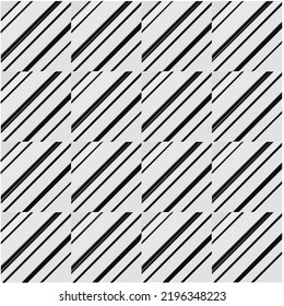 Design seamless monochrome geometric pattern. Abstract background. Vector art.Perfect for site backdrop, wrapping paper, wallpaper, textile and surface design. 