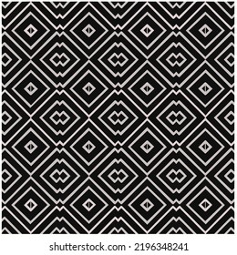Design seamless monochrome geometric pattern. Abstract background. Vector art.Perfect for site backdrop, wrapping paper, wallpaper, textile and surface design. 