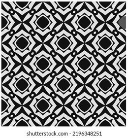 Design seamless monochrome geometric pattern. Abstract background. Vector art.Perfect for site backdrop, wrapping paper, wallpaper, textile and surface design. 
