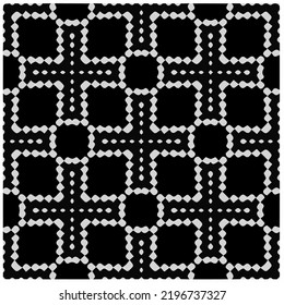 
Design seamless monochrome geometric pattern. Abstract background. Vector art.Perfect for site backdrop, wrapping paper, wallpaper, textile and surface design. 