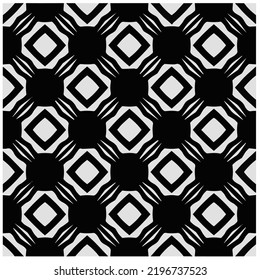 Entwurf nahtloser monochromer geometrischer Muster. Abstrakter Hintergrund. Vector art.Perfekt für Website-Hintergrund, Wickelpapier, Tapete, Textil und Oberflächendesign. 
