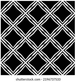 Design seamless monochrome geometric pattern. Abstract background. Vector art.Perfect for site backdrop, wrapping paper, wallpaper, textile and surface design. 
