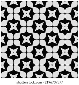Diseño de un patrón geométrico monocromo sin fisuras. Antecedentes abstractos. Arte vectorial.Perfecto para el fondo del sitio, papel envolvente, papel tapiz, textil y diseño de superficie. 
