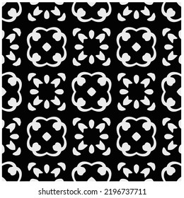 Design seamless monochrome geometric pattern. Abstract background. Vector art.Perfect for site backdrop, wrapping paper, wallpaper, textile and surface design. 
