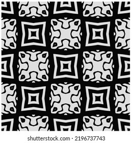 
Design seamless monochrome geometric pattern. Abstract background. Vector art.Perfect for site backdrop, wrapping paper, wallpaper, textile and surface design. 