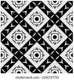 Design seamless monochrome geometric pattern. Abstract background. Vector art.Perfect for site backdrop, wrapping paper, wallpaper, textile and surface design. 
