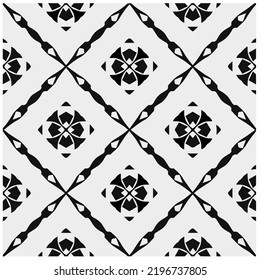 Diseño de un patrón geométrico monocromo sin fisuras. Antecedentes abstractos. Arte vectorial.Perfecto para el fondo del sitio, papel envolvente, papel tapiz, textil y diseño de superficie. 
