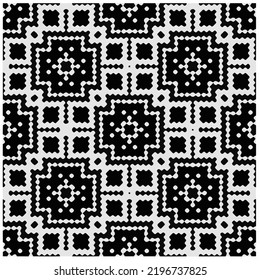 
Design seamless monochrome geometric pattern. Abstract background. Vector art.Perfect for site backdrop, wrapping paper, wallpaper, textile and surface design. 