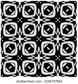 Diseño de un patrón geométrico monocromo sin fisuras. Antecedentes abstractos. Arte vectorial.Perfecto para el fondo del sitio, papel envolvente, papel tapiz, textil y diseño de superficie. 
