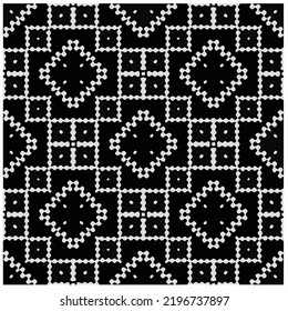 
Design seamless monochrome geometric pattern. Abstract background. Vector art.Perfect for site backdrop, wrapping paper, wallpaper, textile and surface design. 