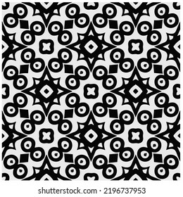 
Design seamless monochrome geometric pattern. Abstract background. Vector art.Perfect for site backdrop, wrapping paper, wallpaper, textile and surface design. 