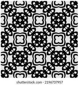 Diseño de un patrón geométrico monocromo sin fisuras. Antecedentes abstractos. Arte vectorial.Perfecto para el fondo del sitio, papel envolvente, papel tapiz, textil y diseño de superficie. 
