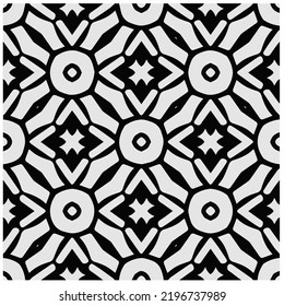 
Design seamless monochrome geometric pattern. Abstract background. Vector art.Perfect for site backdrop, wrapping paper, wallpaper, textile and surface design. 
