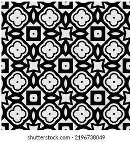 Diseño de un patrón geométrico monocromo sin fisuras. Antecedentes abstractos. Arte vectorial.Perfecto para el fondo del sitio, papel envolvente, papel tapiz, textil y diseño de superficie. 
