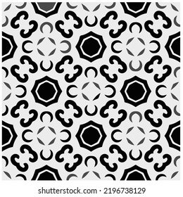 
Diseño de un patrón geométrico monocromo sin fisuras. Antecedentes abstractos. Arte vectorial.Perfecto para el fondo del sitio, papel envolvente, papel tapiz, textil y diseño de superficie. 