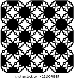 Design seamless monochrome geometric pattern. Abstract background. Vector art.Perfect for site backdrop, wrapping paper, wallpaper, textile and surface design. 