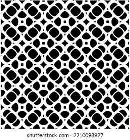 Design seamless monochrome geometric pattern. Abstract background. Vector art.Perfect for site backdrop, wrapping paper, wallpaper, textile and surface design. 