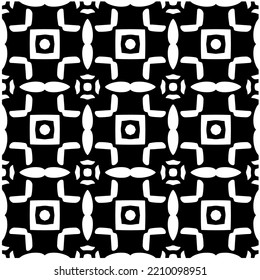 Diseño de un patrón geométrico monocromo sin fisuras. Antecedentes abstractos. Arte vectorial.Perfecto para el fondo del sitio, papel envolvente, papel tapiz, textil y diseño de superficie. 