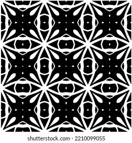 Design seamless monochrome geometric pattern. Abstract background. Vector art.Perfect for site backdrop, wrapping paper, wallpaper, textile and surface design. 