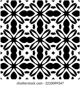 Diseño de un patrón geométrico monocromo sin fisuras. Antecedentes abstractos. Arte vectorial.Perfecto para el fondo del sitio, papel envolvente, papel tapiz, textil y diseño de superficie. 