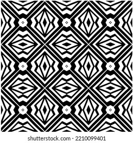 Design seamless monochrome geometric pattern. Abstract background. Vector art.Perfect for site backdrop, wrapping paper, wallpaper, textile and surface design. 