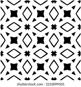 Diseño de un patrón geométrico monocromo sin fisuras. Antecedentes abstractos. Arte vectorial.Perfecto para el fondo del sitio, papel envolvente, papel tapiz, textil y diseño de superficie. 