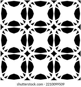 Diseño de un patrón geométrico monocromo sin fisuras. Antecedentes abstractos. Arte vectorial.Perfecto para el fondo del sitio, papel envolvente, papel tapiz, textil y diseño de superficie. 