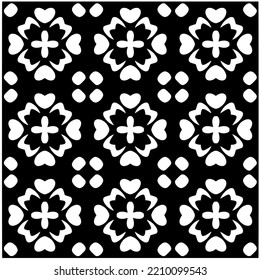 Diseño de un patrón geométrico monocromo sin fisuras. Antecedentes abstractos. Arte vectorial.Perfecto para el fondo del sitio, papel envolvente, papel tapiz, textil y diseño de superficie. 