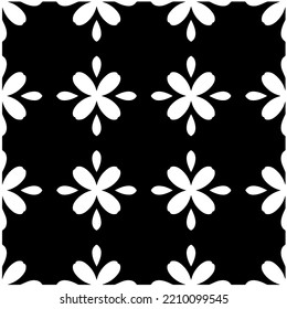 Diseño de un patrón geométrico monocromo sin fisuras. Antecedentes abstractos. Arte vectorial.Perfecto para el fondo del sitio, papel envolvente, papel tapiz, textil y diseño de superficie. 