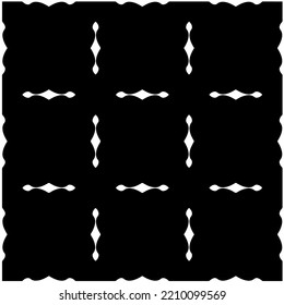 Diseño de un patrón geométrico monocromo sin fisuras. Antecedentes abstractos. Arte vectorial.Perfecto para el fondo del sitio, papel envolvente, papel tapiz, textil y diseño de superficie. 