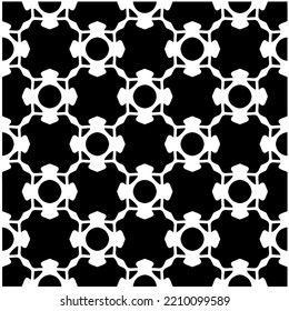 Diseño de un patrón geométrico monocromo sin fisuras. Antecedentes abstractos. Arte vectorial.Perfecto para el fondo del sitio, papel envolvente, papel tapiz, textil y diseño de superficie. 