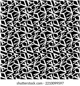 Design seamless monochrome geometric pattern. Abstract background. Vector art.Perfect for site backdrop, wrapping paper, wallpaper, textile and surface design. 