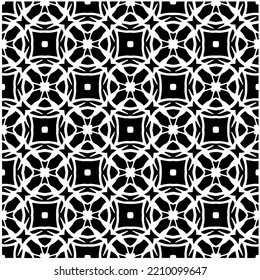 Design seamless monochrome geometric pattern. Abstract background. Vector art.Perfect for site backdrop, wrapping paper, wallpaper, textile and surface design. 