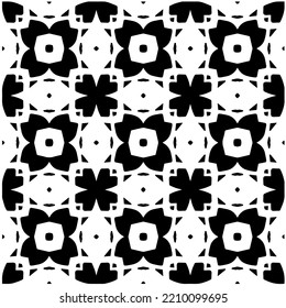 Diseño de un patrón geométrico monocromo sin fisuras. Antecedentes abstractos. Arte vectorial.Perfecto para el fondo del sitio, papel envolvente, papel tapiz, textil y diseño de superficie. 