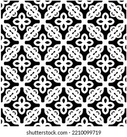 Diseño de un patrón geométrico monocromo sin fisuras. Antecedentes abstractos. Arte vectorial.Perfecto para el fondo del sitio, papel envolvente, papel tapiz, textil y diseño de superficie. 