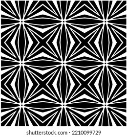 Design seamless monochrome geometric pattern. Abstract background. Vector art.Perfect for site backdrop, wrapping paper, wallpaper, textile and surface design. 