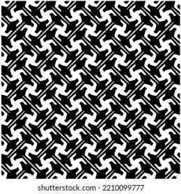 Design seamless monochrome geometric pattern. Abstract background. Vector art.Perfect for site backdrop, wrapping paper, wallpaper, textile and surface design. 