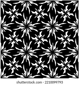 Diseño de un patrón geométrico monocromo sin fisuras. Antecedentes abstractos. Arte vectorial.Perfecto para el fondo del sitio, papel envolvente, papel tapiz, textil y diseño de superficie. 